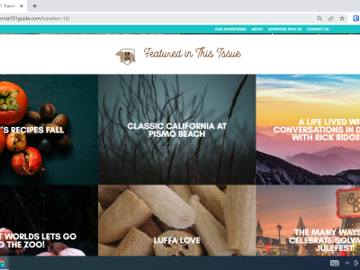 CA101 featured page