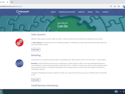 WAB service page
